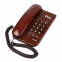 Телефон RITMIX RT-320 coffee marble, световая индикация звонка, блокировка набора ключом, коричневый, 15118552 - 1