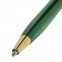 Ручка подарочная шариковая BRAUBERG "Slim Green", корпус зеленый, узел 1 мм, линия письма 0,7 мм, синяя, 141404 - 4