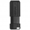 Флеш-диск 16 GB VERBATIM PinStripe USB 2.0, черный, 49063 - 1