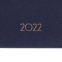 Еженедельник датированный 2022 МАЛЫЙ ФОРМАТ 95х155 мм, А6, BRAUBERG "Select", балакрон, синий, 112890 - 5