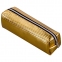Пенал-косметичка BRAUBERG, глянцевый, мягкий, "Celebrity Gold", 21х5х6 см, 228992 - 1