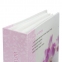 Фотоальбом BRAUBERG на 100 фотографий 10х15 см, твердая обложка, "Орхидеи", бело-розовый, 390663 - 8
