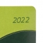 Ежедневник датированный 2022 А5 138x213 мм BRAUBERG "Bond", под кожу, зеленый/салатовый, 112738 - 7