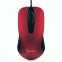 Мышь проводная бесшумная GEMBIRD MOP-400-R, USB, 2 кнопки + 1 колесо-кнопка, красная - 1