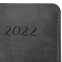Ежедневник датированный 2022 А5 138x213 мм BRAUBERG "Legend", под кожу, магнитная застежка, серый, 112763 - 5