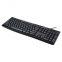 Клавиатура проводная LOGITECH K200, 112 клавиш + 8 дополнительных клавиш, USB, чёрная, 920-008814 - 6