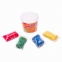 Пластилин на растительной основе (тесто для лепки) ЮНЛАНДИЯ, 4 цвета, 240 г, пластиковый стакан, 105505 - 2