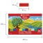 Пластилин классический BRAUBERG "МАГИЯ ЦВЕТА", 18 цветов, 360 г, со стеком, высшее качество, картонная упаковка, 103358 - 5