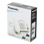 Телефон PANASONIC KX-TS2352RUW, белый, память 3 номера, повторный набор, тональный/импульсный режим, индикатор вызова - 2