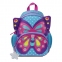 Рюкзак TIGER FAMILY (ТАЙГЕР) для дошкольников, голубой, девочка, "Милая бабочка", 26х21х13 см, SKCS18-A04 - 1