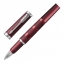 Ручка "Пятый пишущий узел" PARKER "Ingenuity Deluxe Deep Red PVD", корпус бордовый, хромированные детали, черная, 1972233 - 1