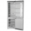 Холодильник INDESIT DFE4200S, общий объем 324 л, нижняя морозильная камера 75 л, 60х64х200 см, серебристый - 3