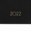 Еженедельник датированный 2022 МАЛЫЙ ФОРМАТ 95х155 мм, А6, BRAUBERG "Select", балакрон, черный, 112891 - 5