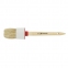 Кисть круглая 50 мм, натуральная щетина, деревянная ручка, для масляных красок, лаков, MATRIX, 82084 - 1