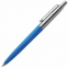 Ручка шариковая PARKER "Jotter Plastic CT", корпус синий, детали из нержавеющей стали, блистер, синяя, 2076052 - 1