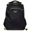 Рюкзак GRIZZLY школьный, с сумкой для обуви, анатомическая спинка, черный, 39x28x17 см, RB-056-1/1 - 2