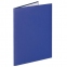 Папка адресная бумвинил без надписи, формат А4, синяя, индивидуальная упаковка, STAFF "Basic", 129635 - 1