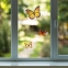 Украшение для окон и стекла ЗОЛОТАЯ СКАЗКА "Бабочки 1", 30х38 см, ПВХ, 591231 - 4