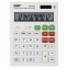 Калькулятор настольный STAFF STF-555-WHITE (205х154 мм), CORRECT, TAX, 12 разрядов, двойное питание, 250305 - 1