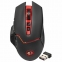 Мышь беспроводная игровая REDRAGON Mirage, USB, 7 кнопок+1 колесо-кнопка, лазерная, черно-красная, 74847 - 1