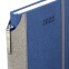 Ежедневник датированный 2022 А5 138x213 мм BRAUBERG "Mosaic", под кожу, карман для ручки, синий, 112802 - 6