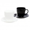 Набор чайный на 6 персон, 3 черные и 3 белые чашки 220 мл, 3 черных и 3 белых блюдца, "Carine Mix", LUMINARC, D2371 - 1