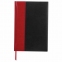 Ежедневник недатированный А5 (138х213 мм) BRAUBERG "Prestige", комбинированный, 160 л., красный/черный, 128281 - 3
