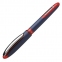 Ручка-роллер SCHNEIDER "One Business", КРАСНАЯ, корпус темно-синий, узел 0,8 мм, линия письма 0,6 мм, 183002 - 2