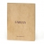 Обложка для паспорта FABULA "Friends", натуральная кожа, тиснение, грейпфрут, O.30.CH - 4
