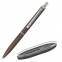 Ручка подарочная шариковая BRAUBERG "Bolero", СИНЯЯ, корпус серый с хромированными деталями, линия письма 0,5 мм, 143462 - 1