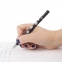 Ручка шариковая масляная BRAUBERG BLACK&WHITE "Letters", СИНЯЯ, узел 0,7 мм, линия письма 0,35 мм, 142657 - 11