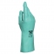 Перчатки нитриловые MAPA Ultranitril 492, хлопчатобумажное напыление, размер 8 (M), зеленые - 1