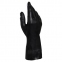Перчатки латексно-неопреновые MAPA Technic/UltraNeo 401, хлопчатобумажное напыление, размер 9 (L), черные - 1
