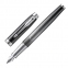 Ручка перьевая PARKER "IM Metallic Pursuit CT", корпус темно-серый, хромированные детали, черная, 2074142 - 1