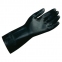 Перчатки латексно-неопреновые MAPA Technic/UltraNeo 420, хлопчатобумажное напыление, размер 10 (XL), черный - 2