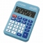 Калькулятор карманный CITIZEN LC-110NRBL, МАЛЫЙ (89х59 мм), 8 разрядов, двойное питание, СИНИЙ - 3