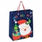 Пакет подарочный новогодний 26x12,7x32,4 см, ЗОЛОТАЯ СКАЗКА "Дед Мороз", ламинированный, 606567 - 1