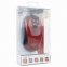 Мышь проводная бесшумная GEMBIRD MOP-400-R, USB, 2 кнопки + 1 колесо-кнопка, красная - 3