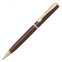 Ручка подарочная шариковая PIERRE CARDIN (Пьер Карден) "Eco", корпус коричневый, латунь, золотистые детали, синяя, PC0866BP - 1