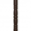 Вешалка-стойка SHT-CR15, 1,75 м, диск 35 см, 4 крючка, металл/пластик, коричневая - 3