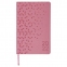 Ежедневник датированный 2022 А5 138x213 мм BRAUBERG "Glance", под кожу, розовый, 112816 - 3