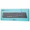 Клавиатура проводная LOGITECH K200, 112 клавиш + 8 дополнительных клавиш, USB, чёрная, 920-008814 - 9