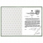 Папка адресная бумвинил с виньеткой, формат А4, зеленая, индивидуальная упаковка, STAFF "Basic", 129580 - 3
