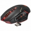 Мышь беспроводная игровая REDRAGON Mirage, USB, 7 кнопок+1 колесо-кнопка, лазерная, черно-красная, 74847 - 2