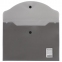 Папка-конверт с кнопкой МАЛОГО ФОРМАТА (240х190 мм), А5, тонированная черная, 0,18 мм, BRAUBERG, 227313 - 3