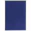 Папка адресная бумвинил без надписи, формат А4, синяя, индивидуальная упаковка, STAFF "Basic", 129635 - 5