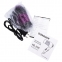 Фен SONNEN HD-209, 1200 Вт, 2 скоростных режима, складная ручка, черный/фиолетовый, 453501 - 9