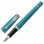 Ручка перьевая PARKER "Urban Core Vibrant Blue CT", корпус изумрудный глянцевый лак, хромированные детали, синяя, 1931594 - 1