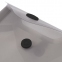 Папка-конверт с кнопкой МАЛОГО ФОРМАТА (74х105 мм), А7 (для дисконтных, банковских карт, визиток), тонир.черная, 0,18 мм, BRAUBERG, 227326 - 4