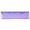 Пенал-косметичка ЮНЛАНДИЯ, мягкий, полупрозрачный, "Glossy", фиолетовый, 20х5х6 см, 228985 - 4